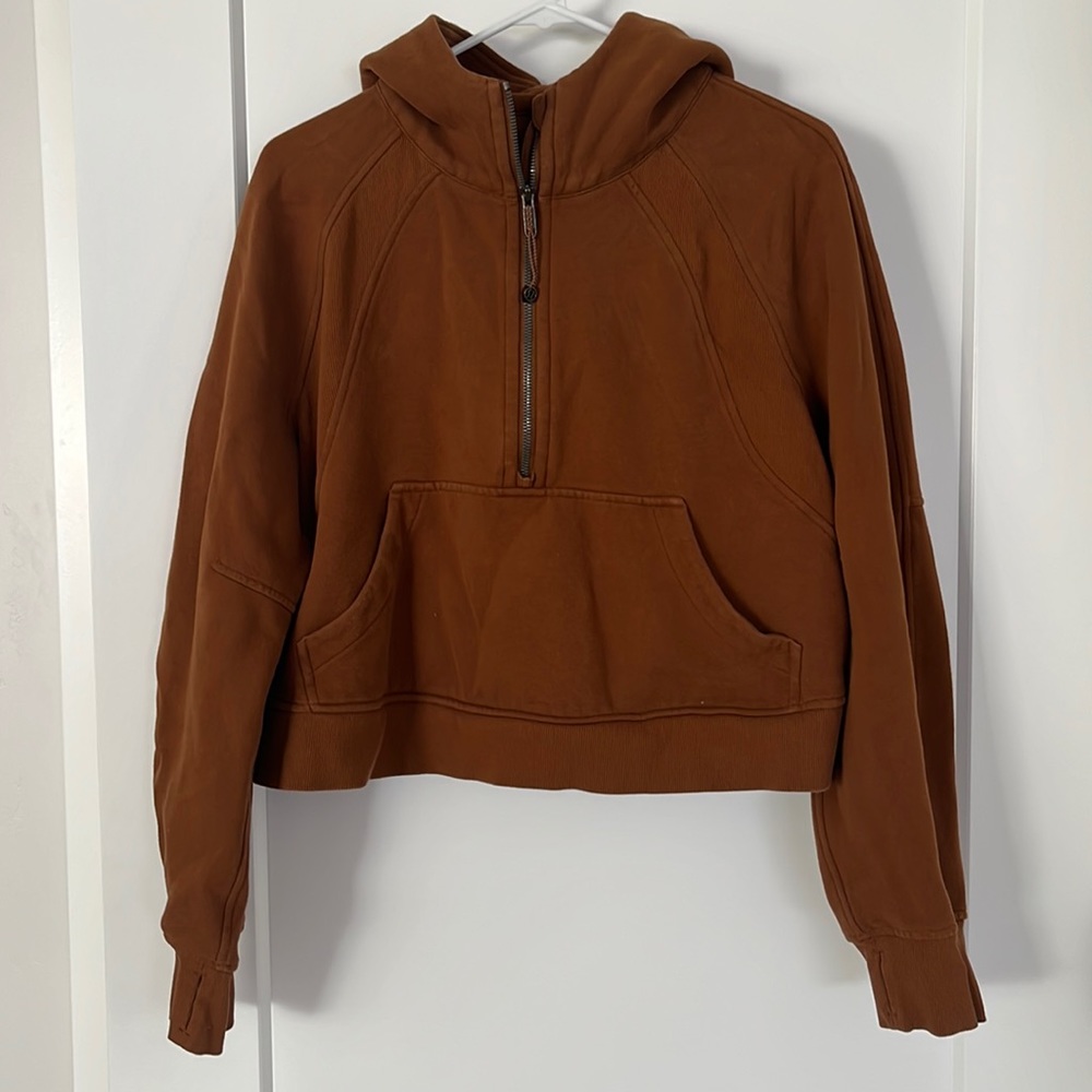 Lululemon scuba oversized half zip hoodie